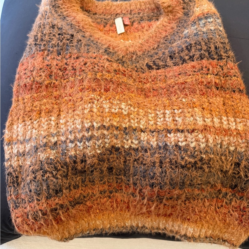 Anthropologie Multicolor V-Neck Sweater
